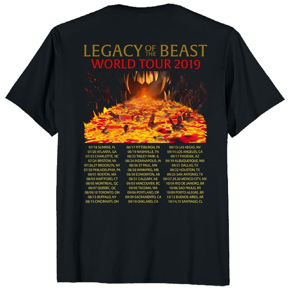 アイアンメイデン　LEGACY OF BEAST TOUR '19 Iron Maiden – Legacy Of The Beast Tour '19 - Xfinity Center
